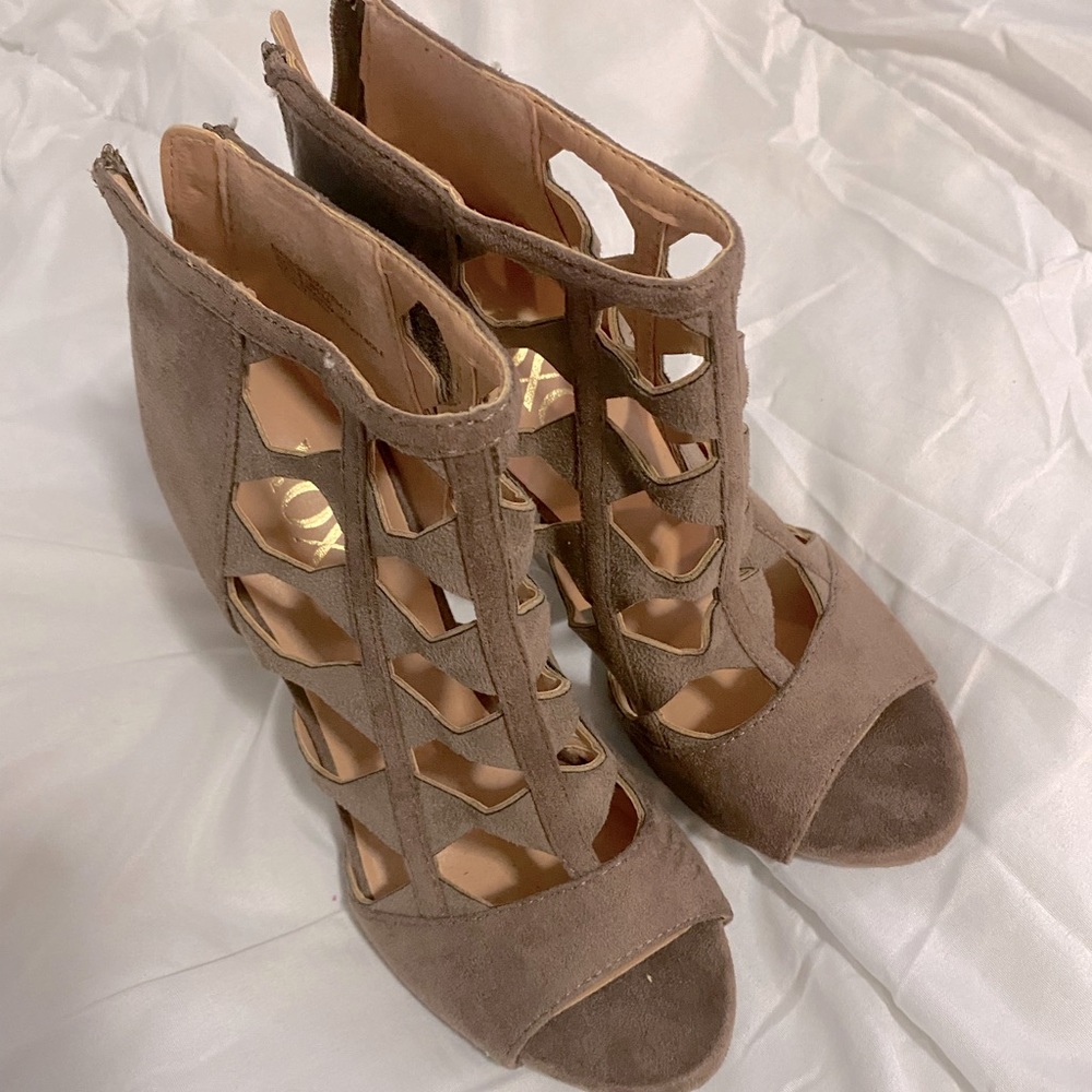 Bootie heels